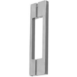 MANIGLIA PER PORTA LIPARI - Argento Lucido