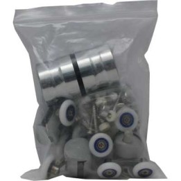 KIT MONTAGGIO PER PORTA DOCCIA FAST SCORREVOLE (01395-01397) - 2+2