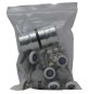 KIT MONTAGGIO PER PORTA DOCCIA FAST SCORREVOLE (01395-01397) - 2+2