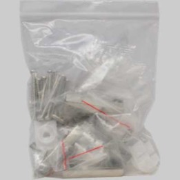 KIT MONTAGGIO PER PORTA A BATTENTE FAST 2.0