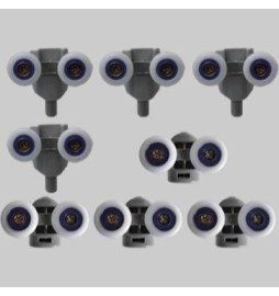 KIT SCORRIMENTO 4 + 4 PER FAST 2.0 E SIMPLY 2.0