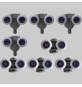 KIT SCORRIMENTO 4 + 4 PER FAST 2.0 E SIMPLY 2.0