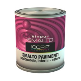 SMALTO SINPUR ROSSO P/PAVIMENTO 0,750 L