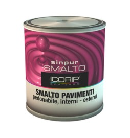 SMALTO SINPUR ROSSO P/PAVIMENTO 0,750 L