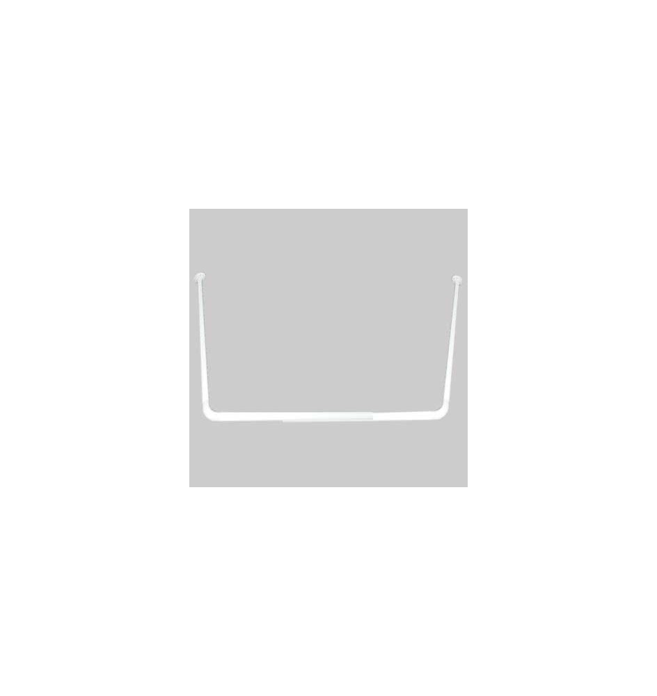ASTA DOCCIA IDEAL BIANCO 3 LATI - 80x80x80