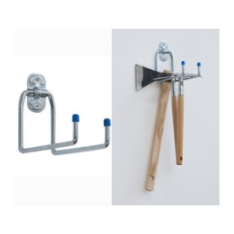 GANCIO ZINCATO 4050 A DOPPIA U 180X50 MM