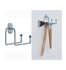GANCIO ZINCATO 4050 A DOPPIA U 180X50 MM
