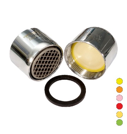 AERATORE ANTICALCARE CLASSIC F 22 x 1 1,7 l/min - Giallo - R.A. 92%