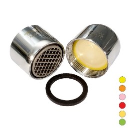 AERATORE ANTICALCARE CLASSIC F 22 x 1 6,0 l/min - Verde - R.A. 75%