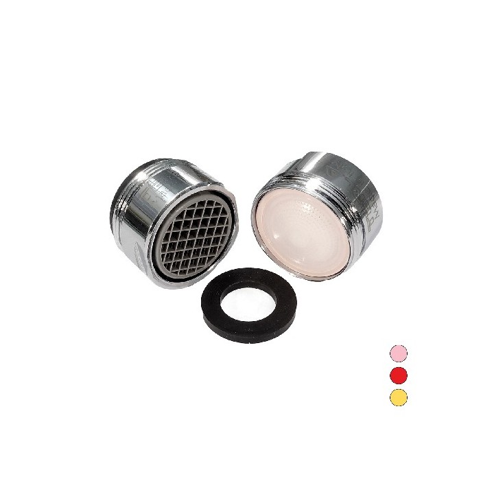 AERATORE ANTICALCARE CONSTANT M 24X1 3,0 l/min - Rosa - R.A.87%
