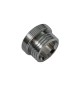 RACCORDO IN OTTONE CROMO M24X1 X M1/2 M24x1 x M1/2