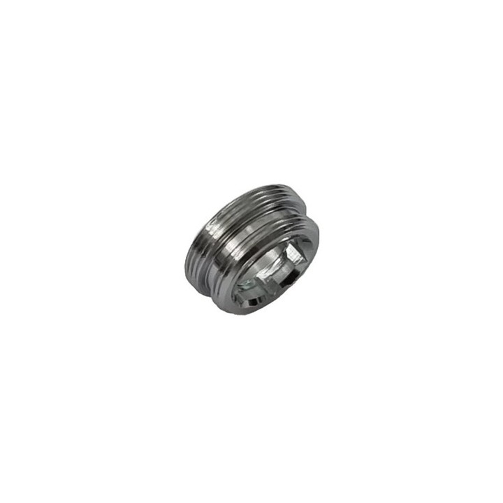 RACCORDO IN OTTONE CROMO 24M-22M 24x1M - 22x1M