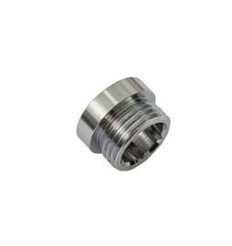 RACCORDO IN OTTONE CROMO 22F-1/2M 22x1F - 1/2M