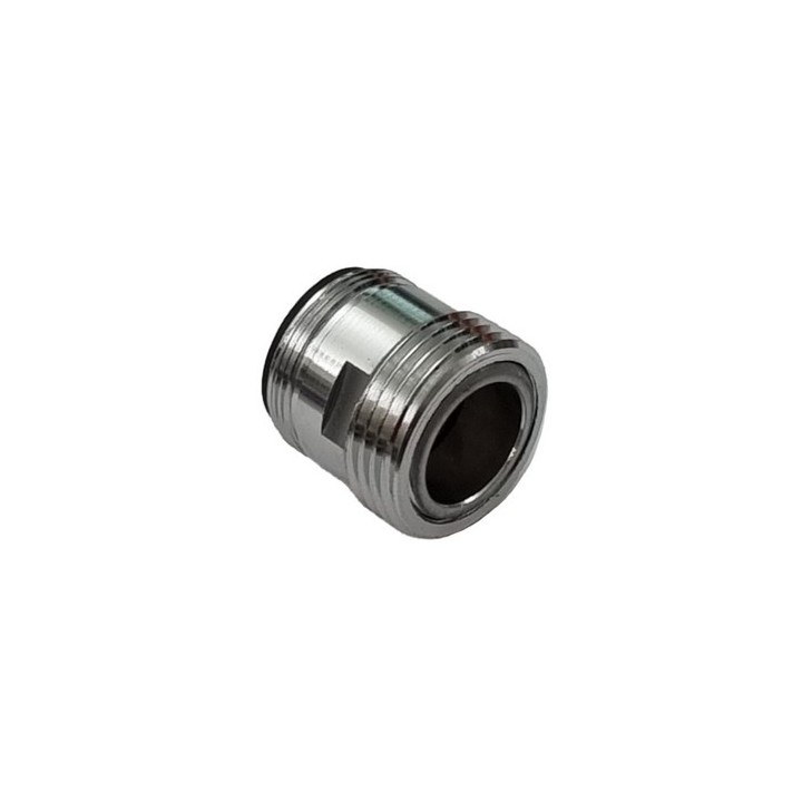 AERATORE IN OTTONE CROMO M24 - 3/4 M COMPLETO DI CARTUCCIA 24x1M - 3/4M