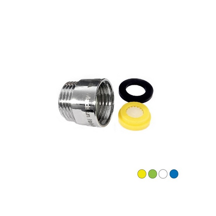 RIDUTTORE DI PORTATA 1/2 MF 8,0 l/min - Bianco - R.A. 66%