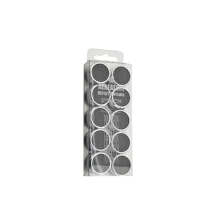 10 PZ AERATORI MASCHIO IN OTTONE PER RUBINETTI 24X1 mm 24 x 1