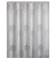 TENDA DOCCIA PARFUME TESSUTO - 120x200 Bianco/Nero