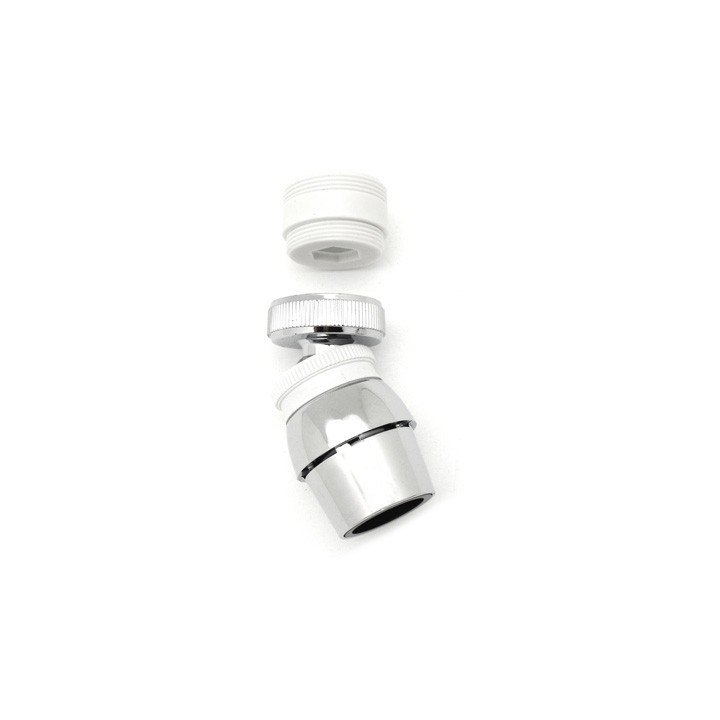 SNODO AERATORE CROMATO Bianco-Cromo
