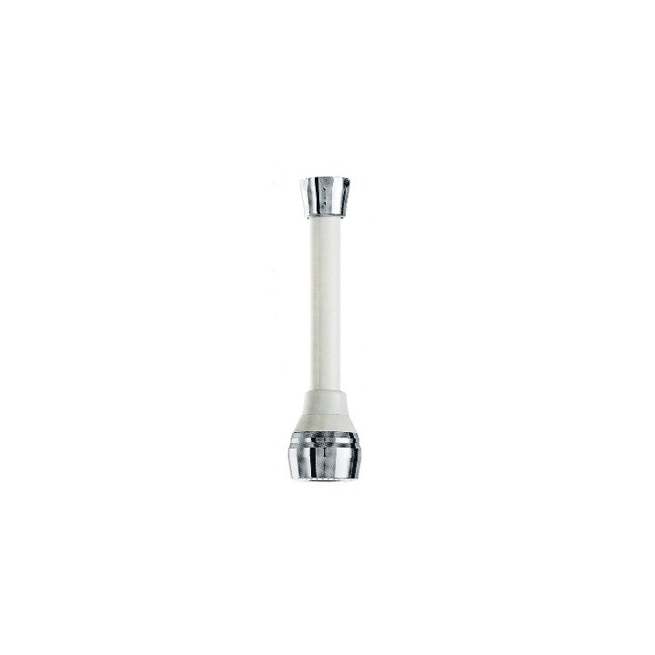 CANNUCCIA FIL. F 22X1 DOCCETTA AERATORE Bianco-Cromo