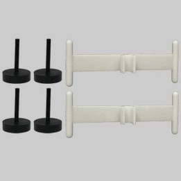 KIT FISSAGGIO PANNELLI CONNECT - -