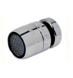 AERATORE IN OTTONE CROMATO FF.C/SNODO F 22/1