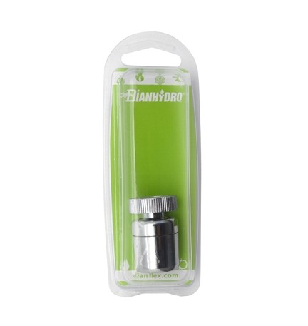 AERATORE IN OTTONE CROMATO FF CON SNODO BLISTER F 22/1