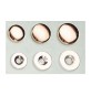 SC BORCHIA COPRIVITE OTTONE LUCIDO 16 MM DA 12 PZ