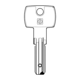 SILCA DM139 CHIAVE PUNZONATA NICHEL