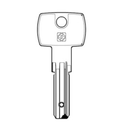 SILCA DM139 CHIAVE PUNZONATA NICHEL