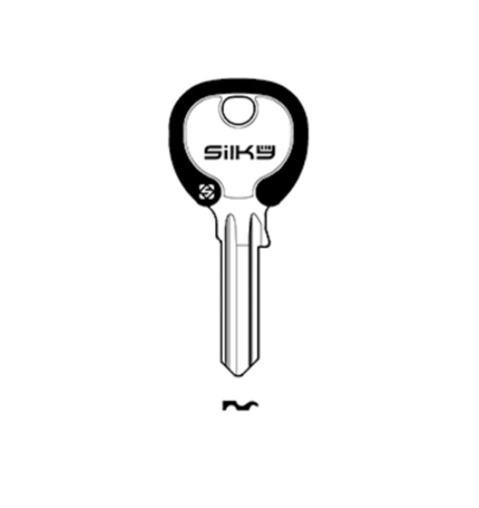 SILCA IE3DZ CHIAVE PROFILO SILKY OTTONE