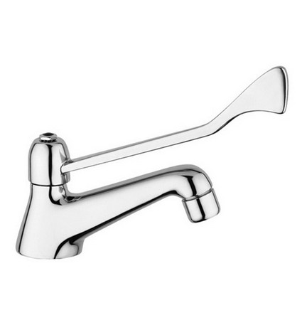 RUBINETTO COLLO CIGNO CON LEVA CLINICA 1/2