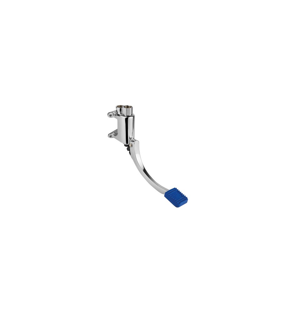 RUBINETTO A PEDALE ESTERNO 1 VIA PER PARETE S/FLEX. S/RUB. 1/2