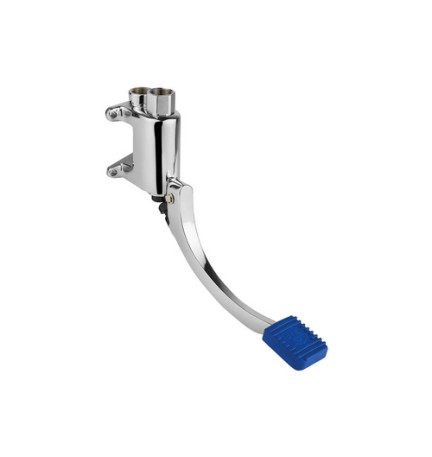 RUBINETTO A PEDALE ESTERNO 1 VIA PER PARETE S/FLEX. S/RUB. 1/2
