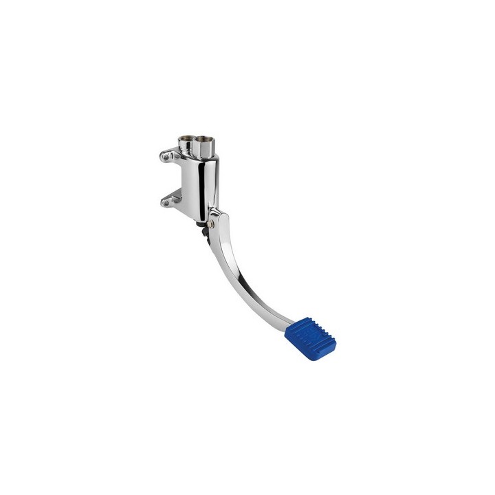 RUBINETTO A PEDALE ESTERNO 1 VIA PER PARETE S/FLEX. S/RUB. 1/2