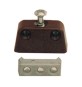 SC GIUNZIONE TRAPEZOIDALE MARRONE C/VITI 4 PZ