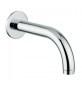 BOCCA DI EROGAZIONE MINIMALE FISSA A PARETE 1/2 L. 16 cm