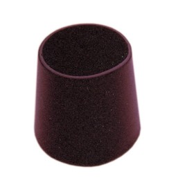 BL SOTTOSEDIA A GOCCIA NERO 14 MM 8 PZ*