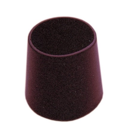 BL SOTTOSEDIA A GOCCIA NERO 14 MM 8 PZ*
