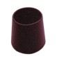 BL SOTTOSEDIA A GOCCIA NERO 14 MM 8 PZ*