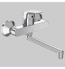 MONOCOMANDO LAVELLO A PARETE BASE - Cromo