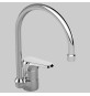 MONOCOMANDO LAVELLO CON BOCCA ALTA BASE - Cromo