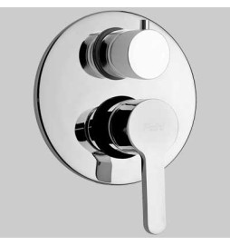 MONOCOMANDO DOCCIA INCASSO CON DEVIATORE HORNET - Cromo