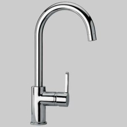 MONOCOMANDO LAVELLO BOCCA ALTA HORNET - Cromo