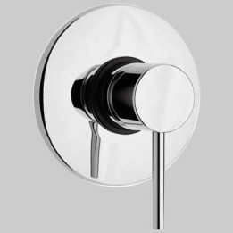 MONOCOMANDO DOCCIA INCASSO DISCO - Cromo