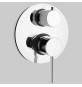 MONOCOMANDO DOCCIA INCASSO CON DEVIATORE DISCO - Cromo