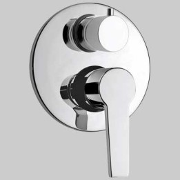 MONOCOMANDO DOCCIA INCASSO CON DEVIATORE LE MANS - Cromo