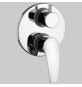 MONOCOMANDO DOCCIA INCASSO CON DEVIATORE BERRY 2 - Cromo