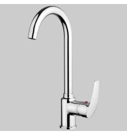 MONOCOMANDO LAVELLO CON BOCCA ALTA BERRY 2 - Cromo