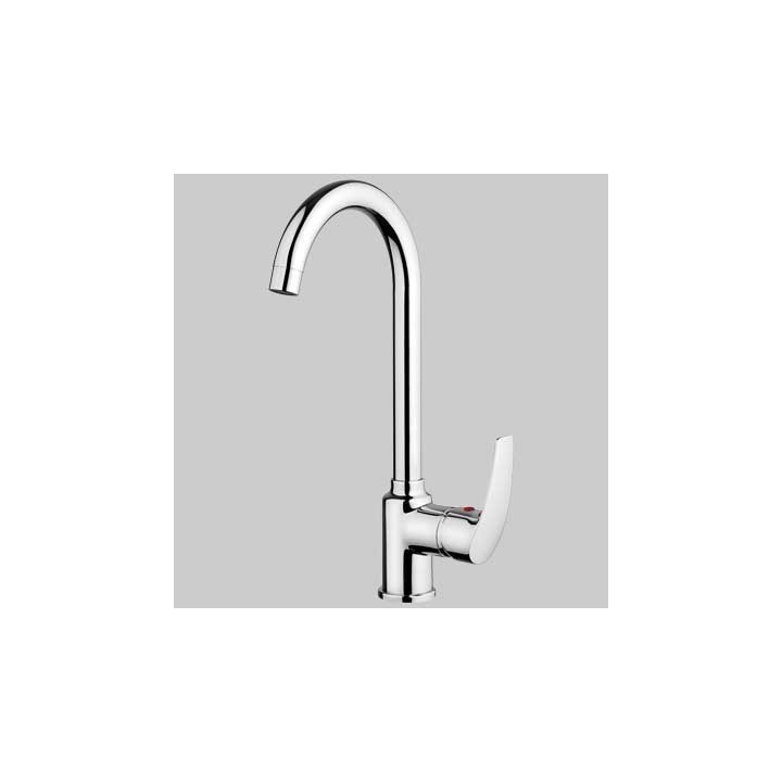 MONOCOMANDO LAVELLO CON BOCCA ALTA BERRY 2 - Cromo