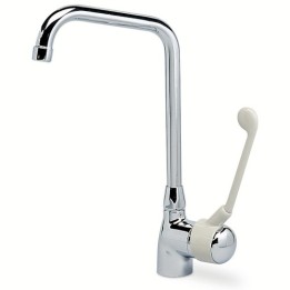 MONOCOMANDO PESANTE 340 MM C/LEVA ANTIURTO Cromo